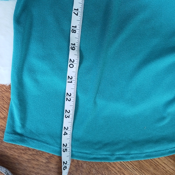 Worthington • Women's Plus Size Knit Lace Detail Flutter Sleeve Tunic Blouse - Picture 11 of 16